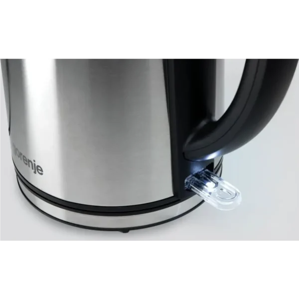Gorenje K15DWS electric kettle 1.5 L 2200 W Black, Stainless steel