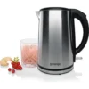 Gorenje K15DWS electric kettle 1.5 L 2200 W Black, Stainless steel