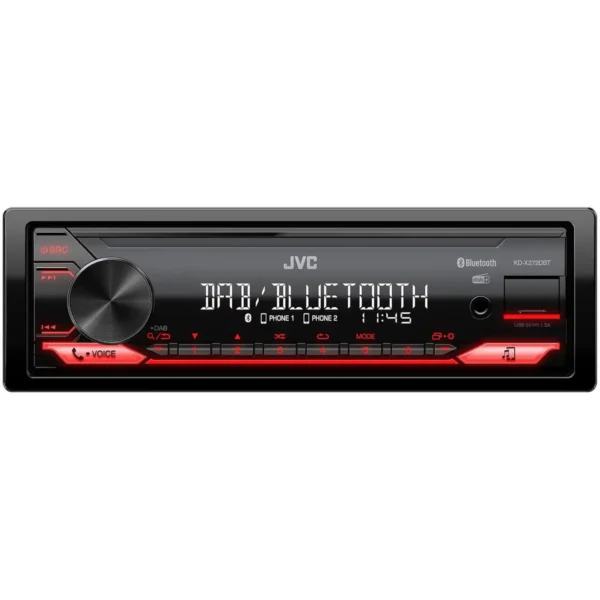 JVC KD-X272DBT Black 200 W Bluetooth