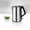 Unold 18526 electric kettle 1.4 L 2200 W Black, Stainless steel