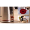 Bosch TWK6M480 electric kettle 1.7 L 2400 W Black, Stainless steel