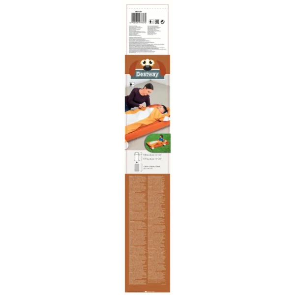 Bestway 62″ x 26″/1.58m x 66cm AdventureChasers Puppy Slumber Set