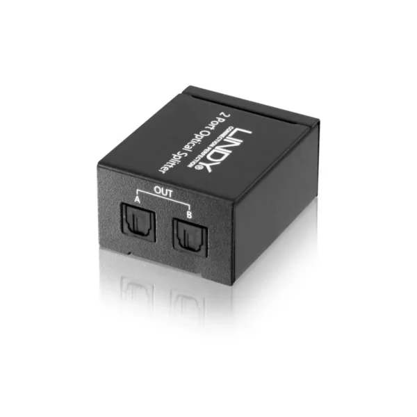 Lindy 70432 audio splitter Black