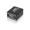 Lindy 70432 audio splitter Black
