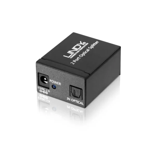 Lindy 70432 audio splitter Black