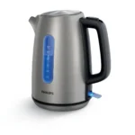 Philips Viva Collection HD9357/13 electric kettle 1.7 L 2200 W Black, Stainless steel