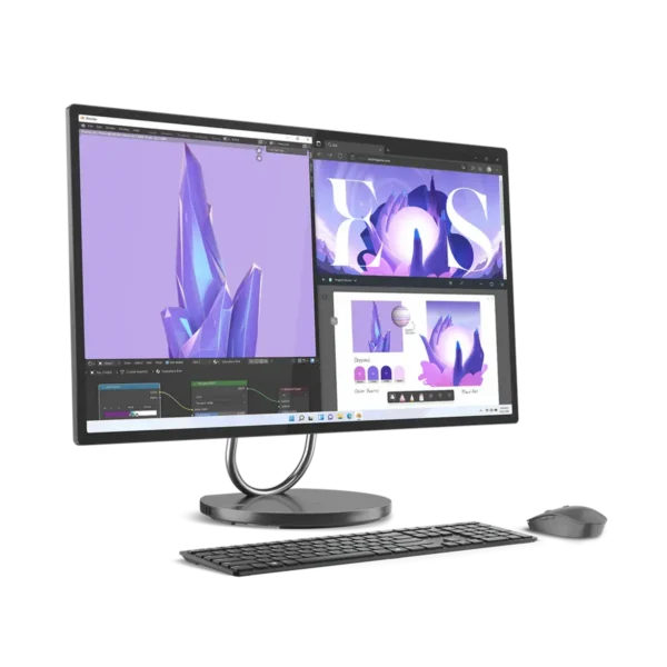 Lenovo Yoga 9 Intel® Core™ i9 i9-13900H 80 cm (31.5″) 3840 x 2160 pixels All-in-One PC 16 GB LPDDR5-SDRAM 512 GB SSD Windows 11 Home Wi-Fi 6E (802.11ax) Grey