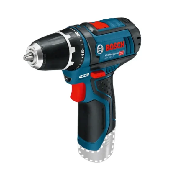 Bosch GSR 12V-15 Professional 1300 RPM 600 g Black, Blue