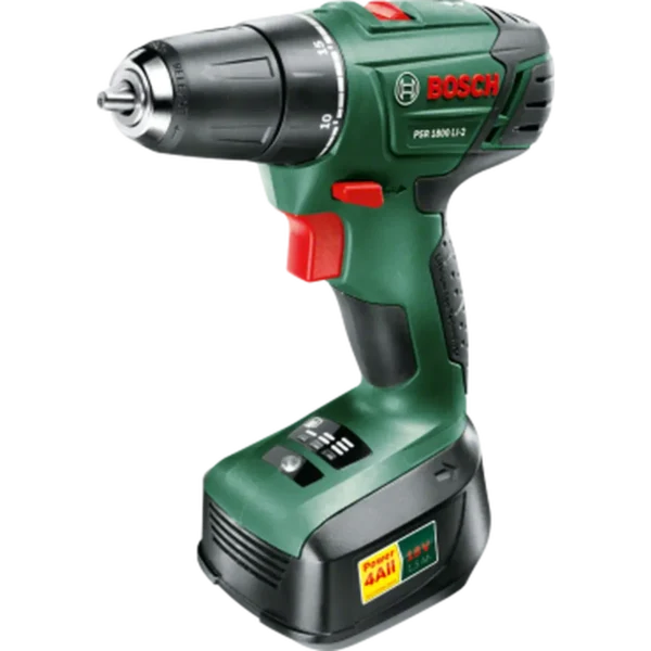 Bosch PSR 1800 LI-2 Keyless 1.2 kg Green