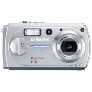 Samsung DIGIMAX V70 1/1.8″ 7 MP CCD Silver