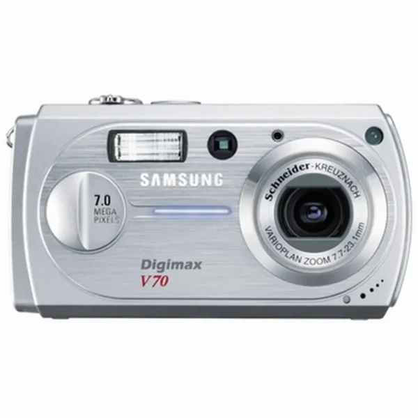 Samsung DIGIMAX V70 1/1.8″ 7 MP CCD Silver