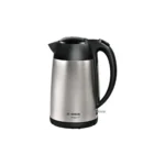 Bosch TWK3P420 electric kettle 1.7 L 2400 W Black, Stainless steel