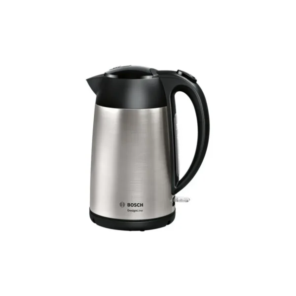 Bosch TWK3P420 electric kettle 1.7 L 2400 W Black, Stainless steel