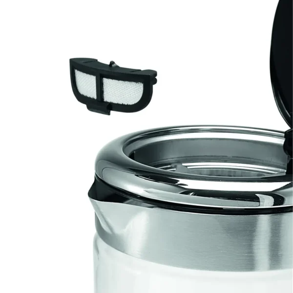 WMF KITCHENminis 04.1318.0011 electric kettle 1 L 1900 W Black, Chrome, Transparent