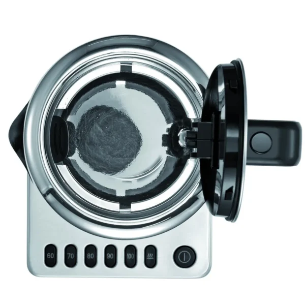 WMF KITCHENminis 04.1318.0011 electric kettle 1 L 1900 W Black, Chrome, Transparent