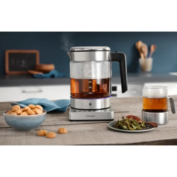 WMF KITCHENminis 04.1318.0011 electric kettle 1 L 1900 W Black, Chrome, Transparent