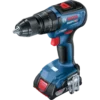Bosch GSB 18V-50 1800 RPM Keyless 1.1 kg Black, Blue