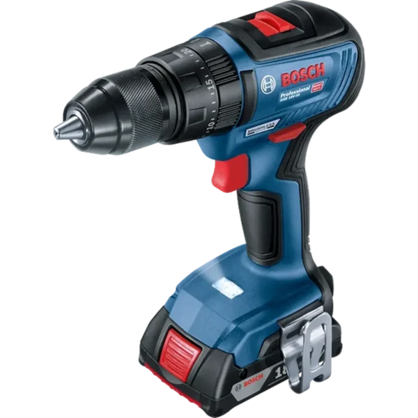 Bosch GSB 18V-50 1800 RPM Keyless 1.1 kg Black, Blue