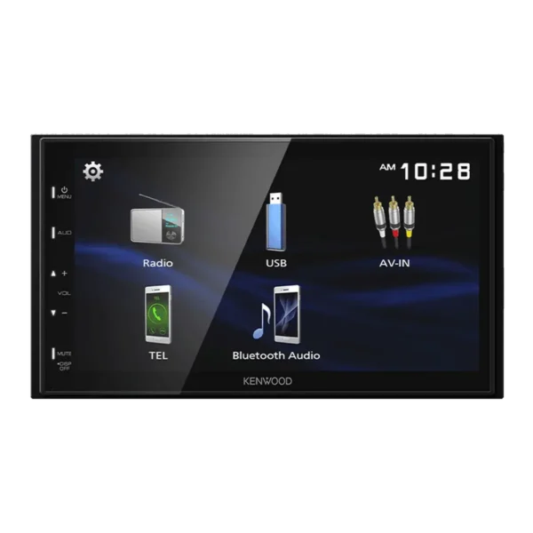 Kenwood DMX-129BT car media receiver Black 180 W Bluetooth