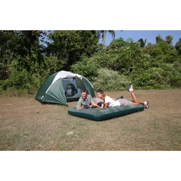Bestway Flocked Air Bed / Double-D Cell Pump