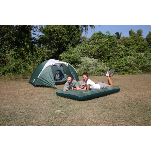 Bestway Flocked Air Bed / Double-D Cell Pump