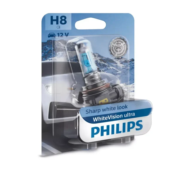 Philips WhiteVision ultra 12360WVUB1 Stylish white look