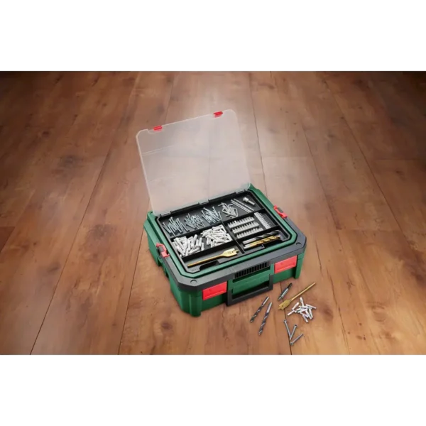 Bosch PSR 1800 + SystemBox 1350 RPM Keyless 1.2 kg Black, Green, Red