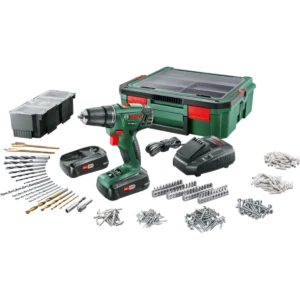 Bosch PSR 1800 + SystemBox 1350 RPM Keyless 1.2 kg Black, Green, Red