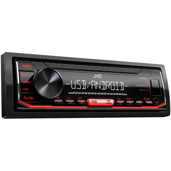 JVC KD-X152 car media receiver Black, Silver 200 W