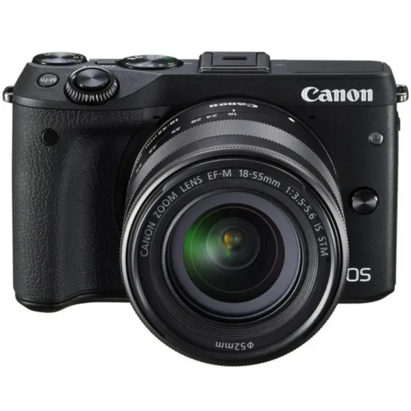 Canon EOS M3 + EF-M 18-55mm IS STM Kit MILC 24.2 MP CMOS 6000 x 4000 pixels Black