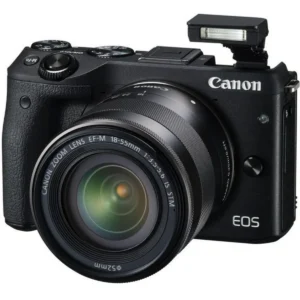 Canon EOS M3 + EF-M 18-55mm IS STM Kit MILC 24.2 MP CMOS 6000 x 4000 pixels Black