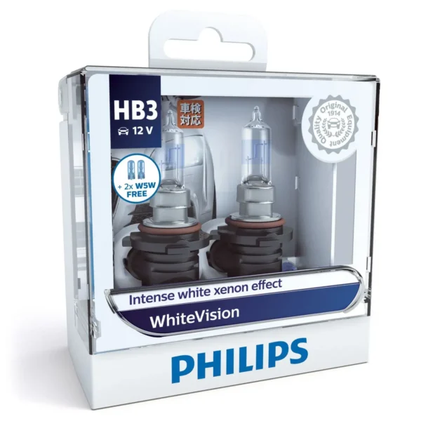 Philips WhiteVision 9005WHVSM car light bulb HB3 60 W Halogen