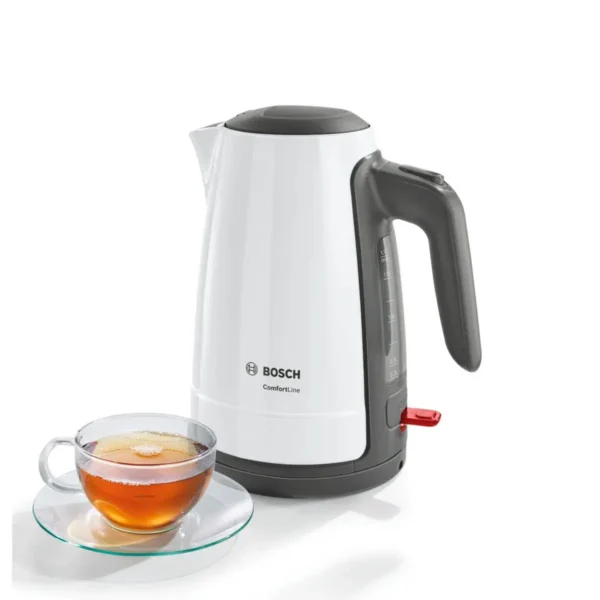 Bosch TWK6A011 electric kettle 1.7 L 2400 W Taupe, White