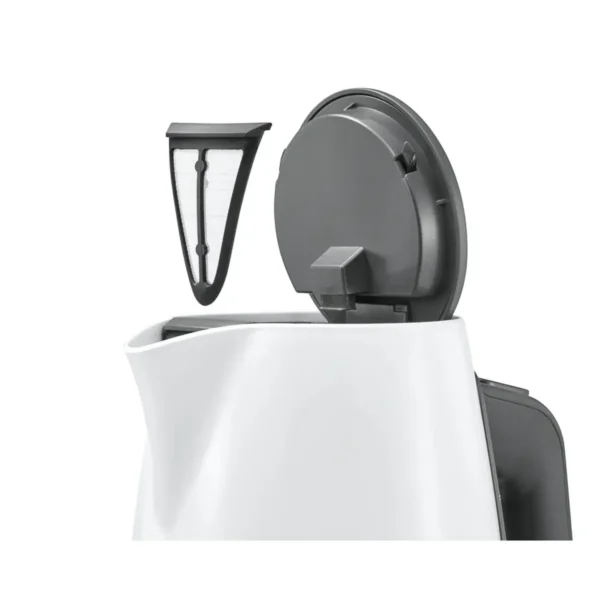 Bosch TWK6A011 electric kettle 1.7 L 2400 W Taupe, White