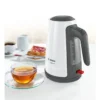 Bosch TWK6A011 electric kettle 1.7 L 2400 W Taupe, White