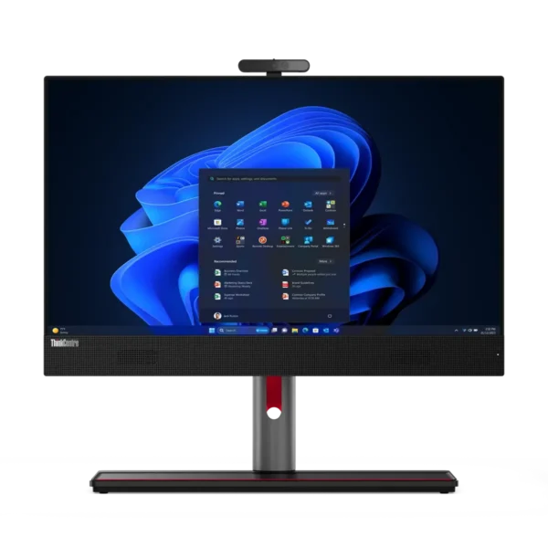 Lenovo ThinkCentre M90a Gen 5 Intel® Core™ i7 i7-14700 60.5 cm (23.8″) 1920 x 1080 pixels Touchscreen All-in-One PC 16 GB DDR5-SDRAM 1 TB SSD Windows 11 Pro Wi-Fi 6E (802.11ax) Black