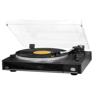 Trevi TT 1075 E Belt-drive audio turntable Black Semi Automatic