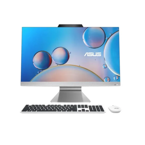ASUS M3702WFAT-WA009W AMD Ryzen™ 5 7520U 68.6 cm (27″) 1920 x 1080 pixels Touchscreen All-in-One PC 16 GB LPDDR5-SDRAM 1 TB SSD Windows 11 Home Wi-Fi 6E (802.11ax) White