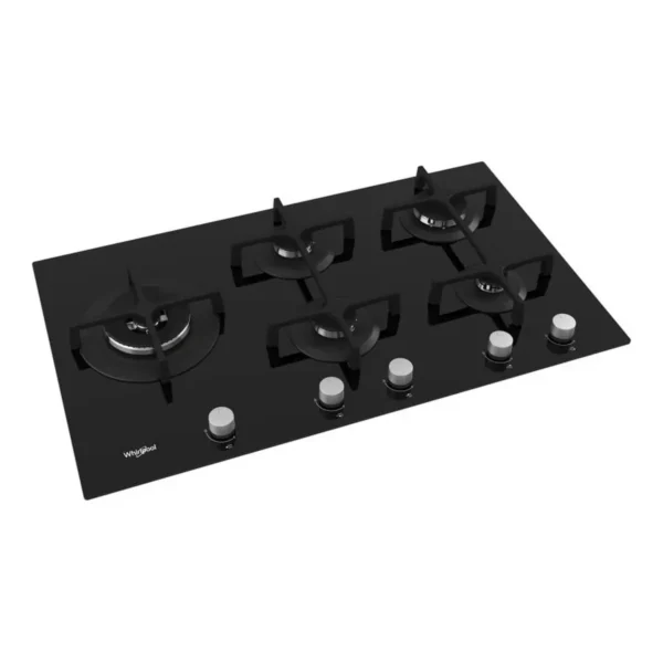 Whirlpool GOA 9523/NB Black Built-in 86 cm Gas 5 zone(s)