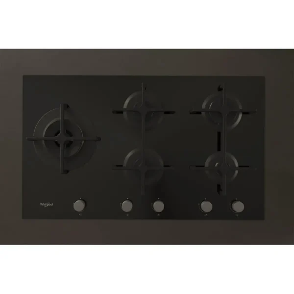 Whirlpool GOA 9523/NB Black Built-in 86 cm Gas 5 zone(s)