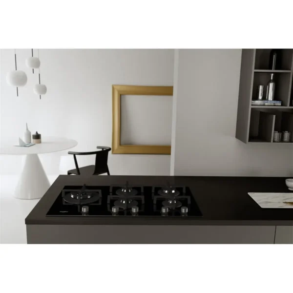 Whirlpool GOA 9523/NB Black Built-in 86 cm Gas 5 zone(s)