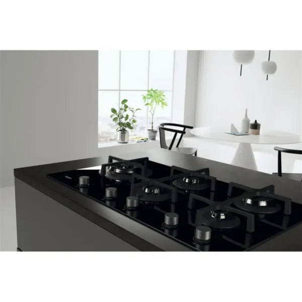 Whirlpool GOA 9523/NB Black Built-in 86 cm Gas 5 zone(s)
