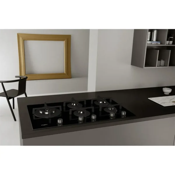 Whirlpool GOA 9523/NB Black Built-in 86 cm Gas 5 zone(s)