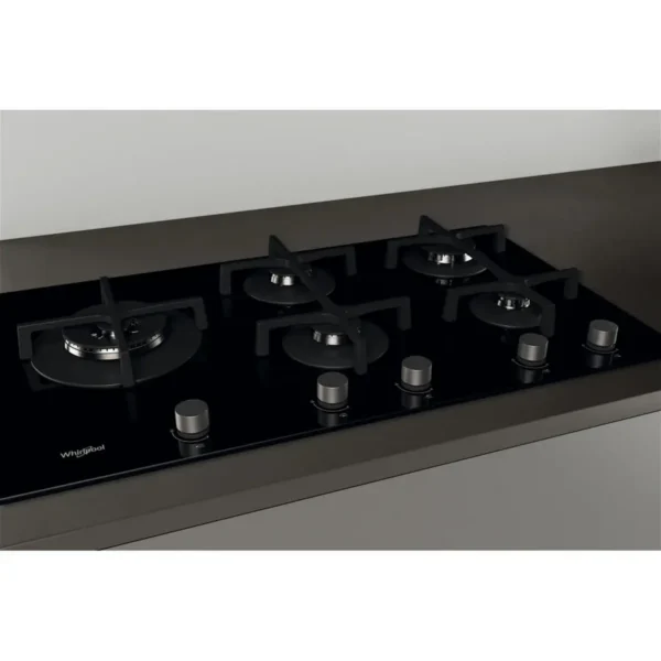 Whirlpool GOA 9523/NB Black Built-in 86 cm Gas 5 zone(s)