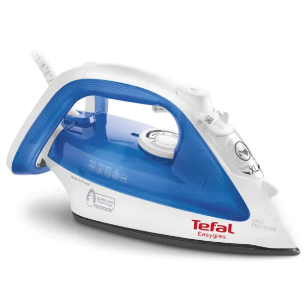 Tefal EasyGliss FV3920 iron Dry & Steam iron Durilium soleplate 2300 W Blue, White