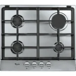 Whirlpool AKR 361/IX Silver Built-in Gas 4 zone(s)
