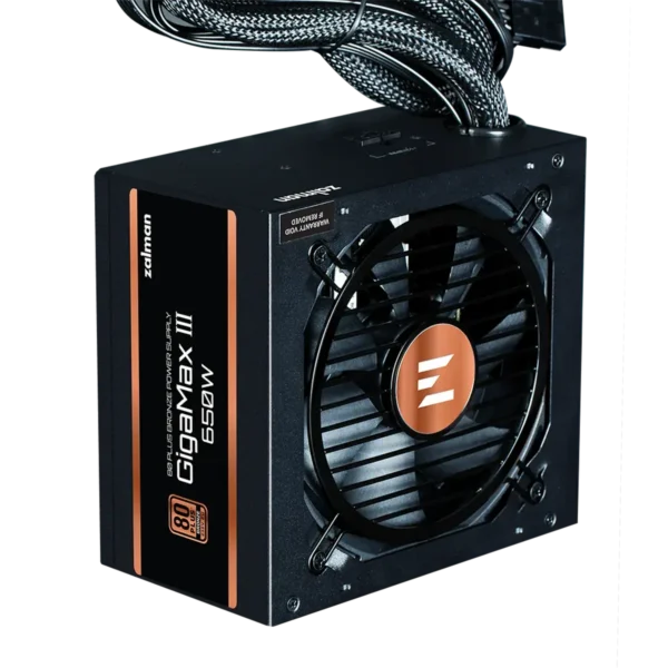 Zalman GigaMax III power supply unit 650 W ATX Black