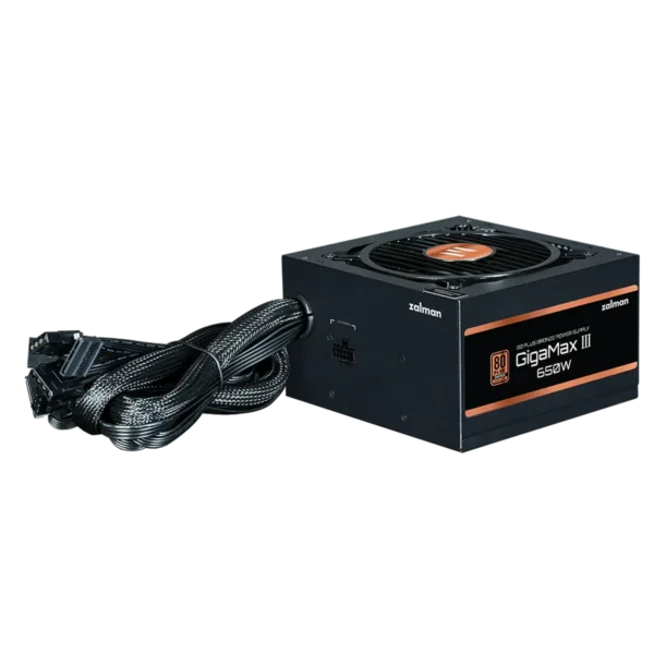 Zalman GigaMax III power supply unit 650 W ATX Black