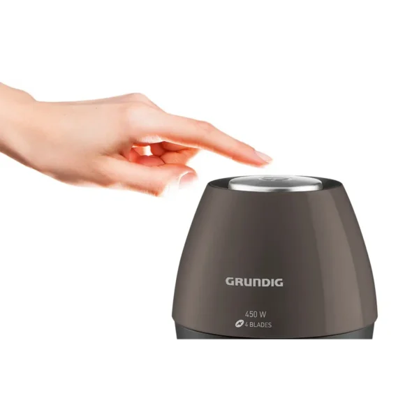 Grundig CH 6280 G 0.5 L 450 W Black, Quartz metallic, Stainless steel