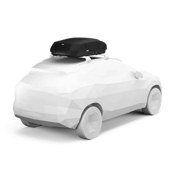 Thule Force 3 S Hard car roof top Black
